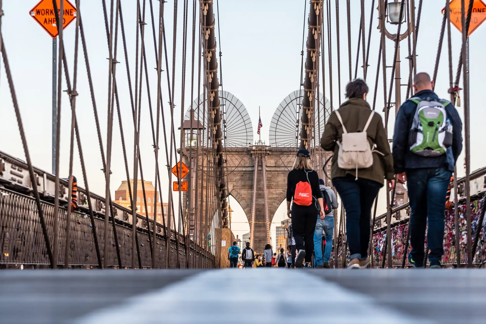 A walk across Brooklyn Bridge