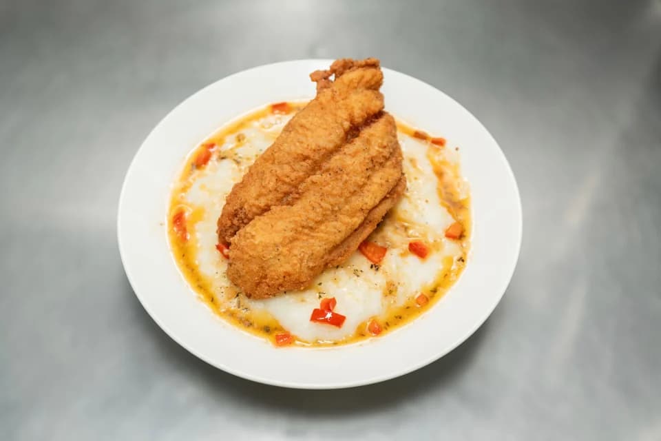 Whiting over grits